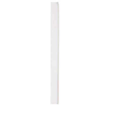 M-D Building Products M-D Building Products 4 in. H X 0.08 in. W X 48 in. L Self-Stick Snow White Vinyl Wall Base 23944